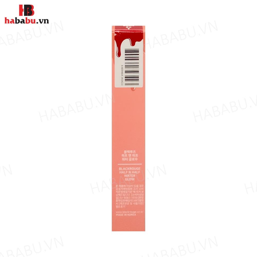 Son Tint Black Rouge Half N Half Water Glow HG08 5g chính hãng