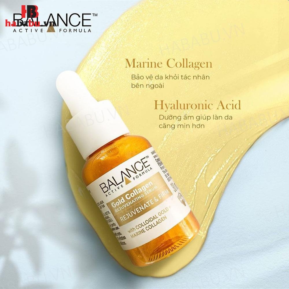 Serum Balance Gold Marine Collagen Rejuvenating 30ml chính hãng