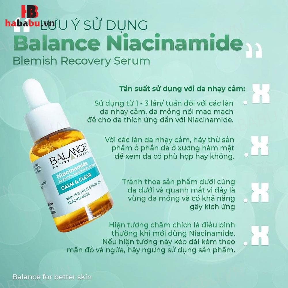 Serum Balance Active Formula Niacinamide 30ml chính hãng