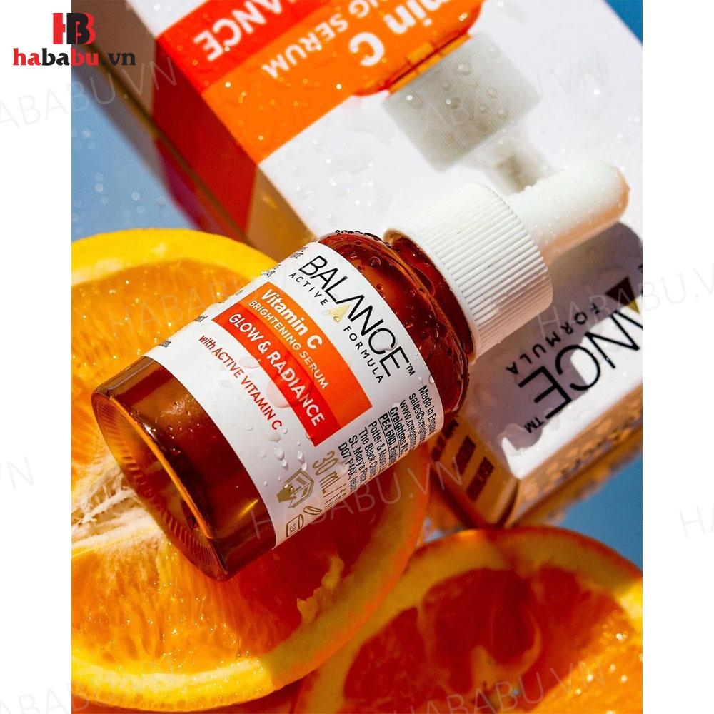 Serum sáng da mờ thâm Balance Active Formula Vitamin C 30ml chính hãng