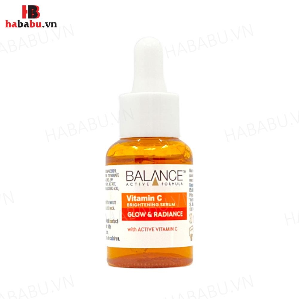 Serum sáng da mờ thâm Balance Active Formula Vitamin C 30ml chính hãng