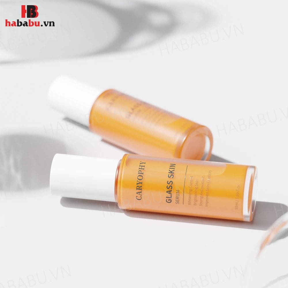 Tinh chất serum dưỡng trắng da Caryophy Glass Skin 50ml chính hãng