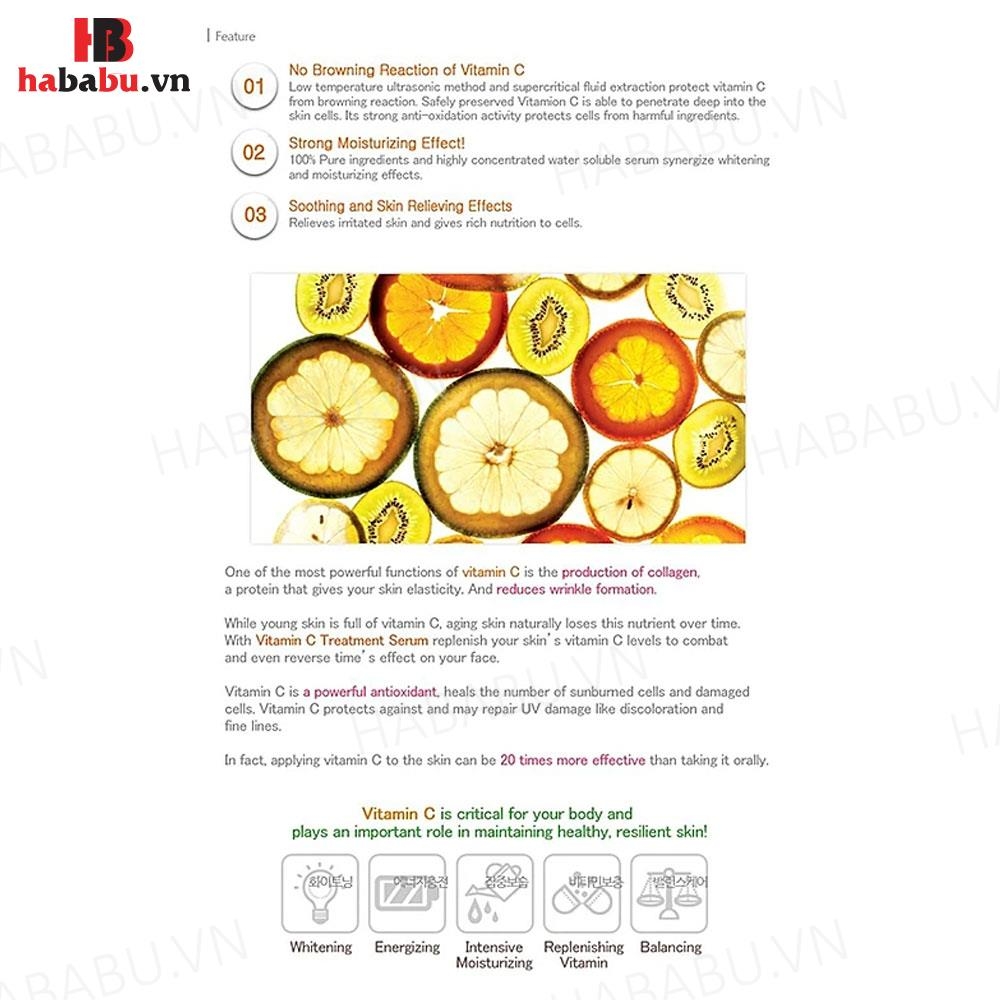 Tinh chất serum trắng da Dew&Dew Vitamin C Treatment 50ml chính hãng