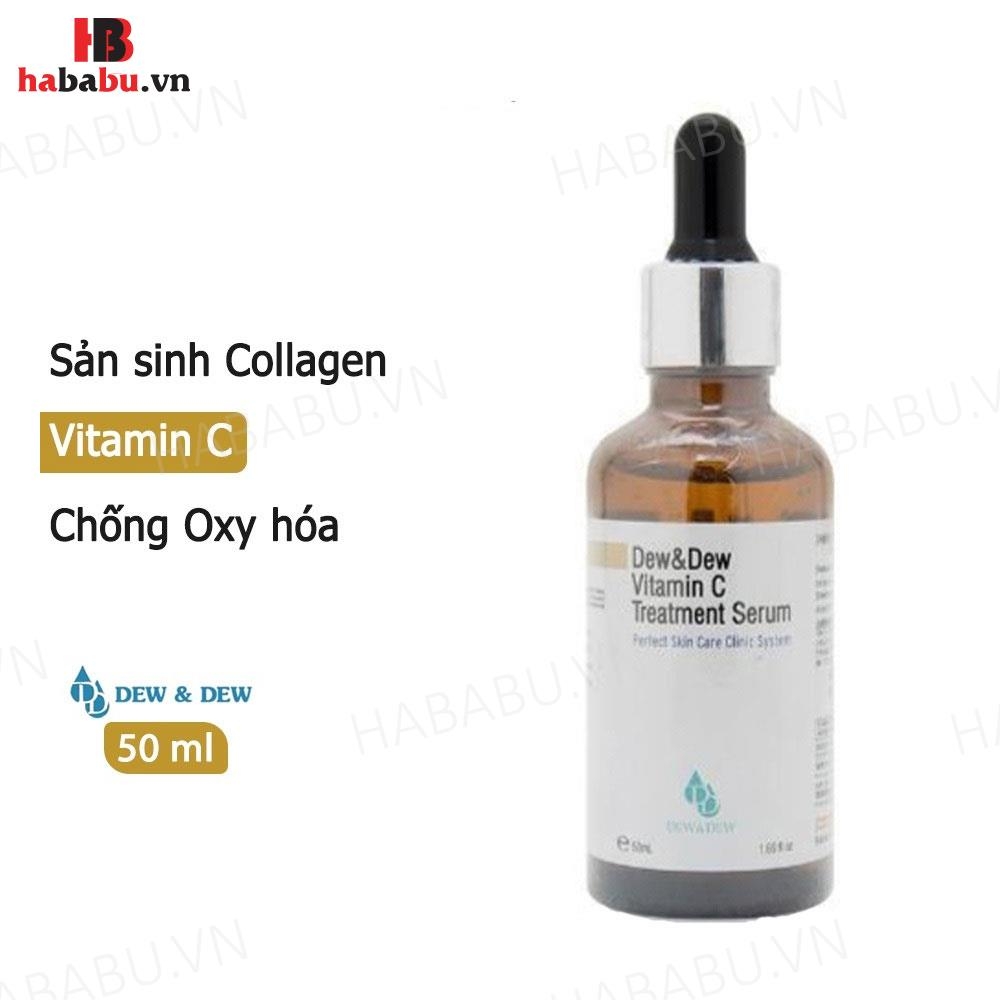 Tinh chất serum trắng da Dew&Dew Vitamin C Treatment 50ml chính hãng