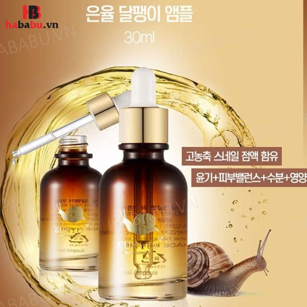Tinh chất serum Ốc Sên Eunyul Snail Ampoule 30ml chính hãng