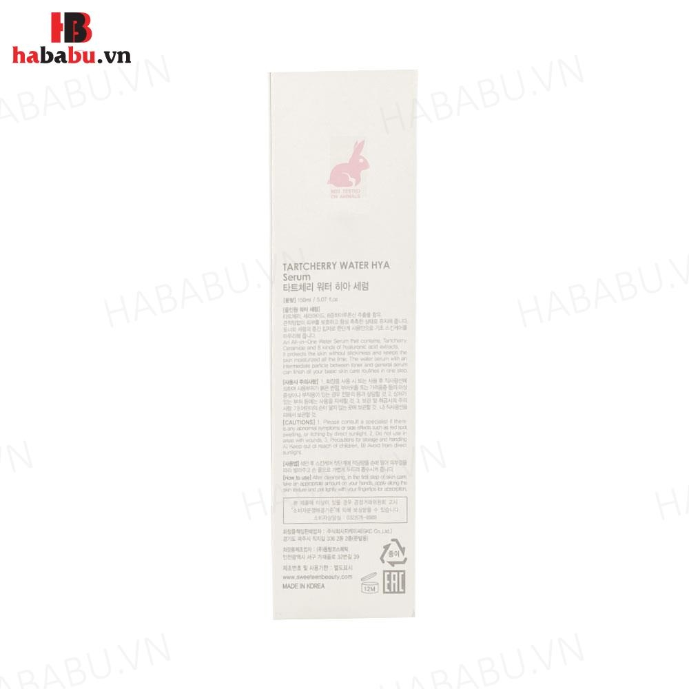 Tinh chất serum Sweeteen Tartcherry Water Hya 150ml chính hãng