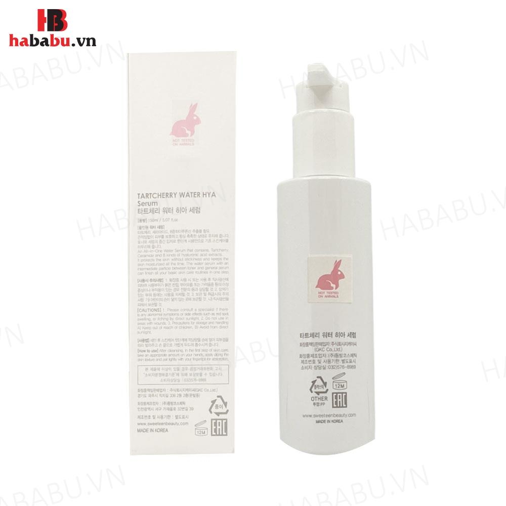 Tinh chất serum Sweeteen Tartcherry Water Hya 150ml chính hãng