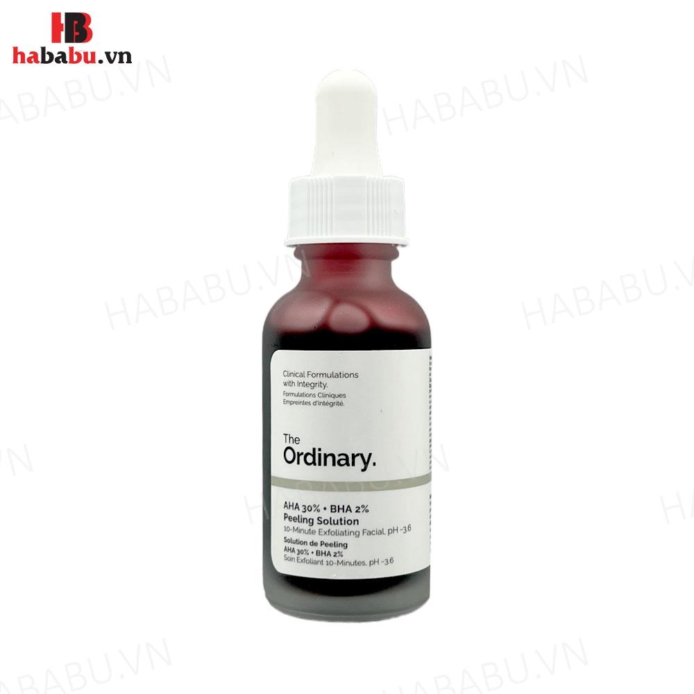 Serum The Ordinary AHA 30% BHA 2% Peeling Solution 30ml chính hãng