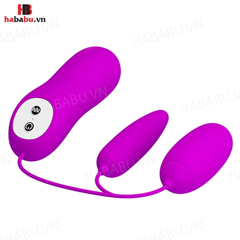 Trứng rung Pretty Love Irma 2 đầu tăng khoái cảm chính hãng