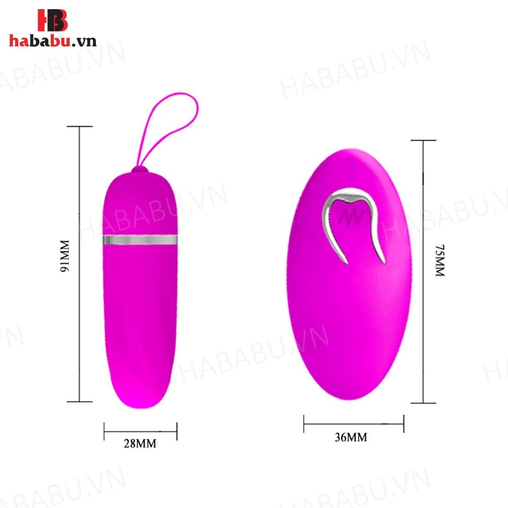 Trứng rung Pretty Love Debby tăng khoái cảm chính hãng
