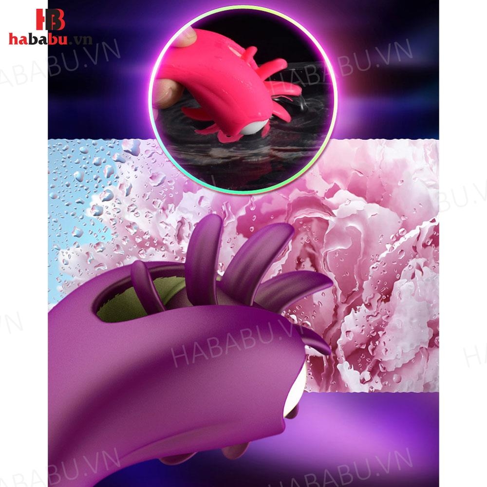 Vòng rung dương vật Cock Rings lưỡi liếm chính hãng