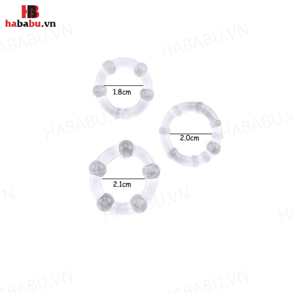 Vòng đeo dương vật silicon kéo dài thời gian Stay Hard chính hãng