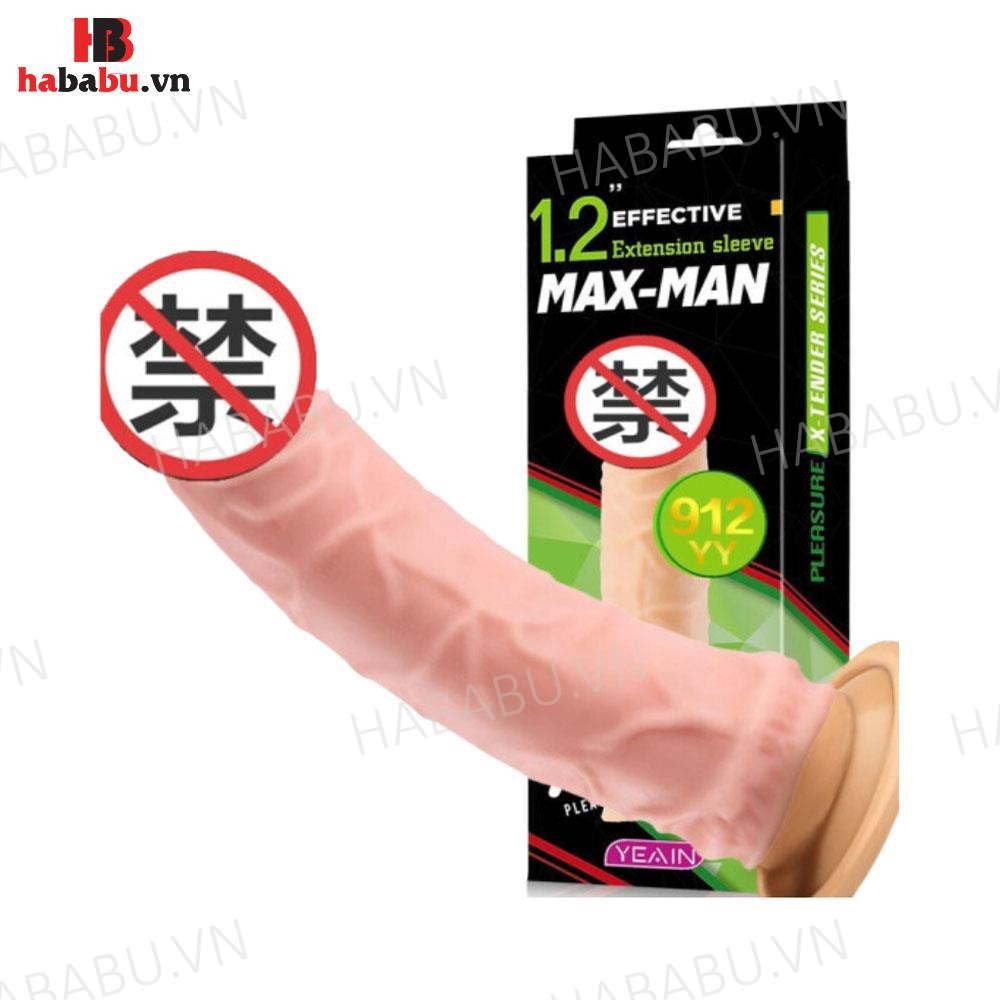 Bao cao su đôn dên Max-Man YY912 tăng kích thước chính hãng