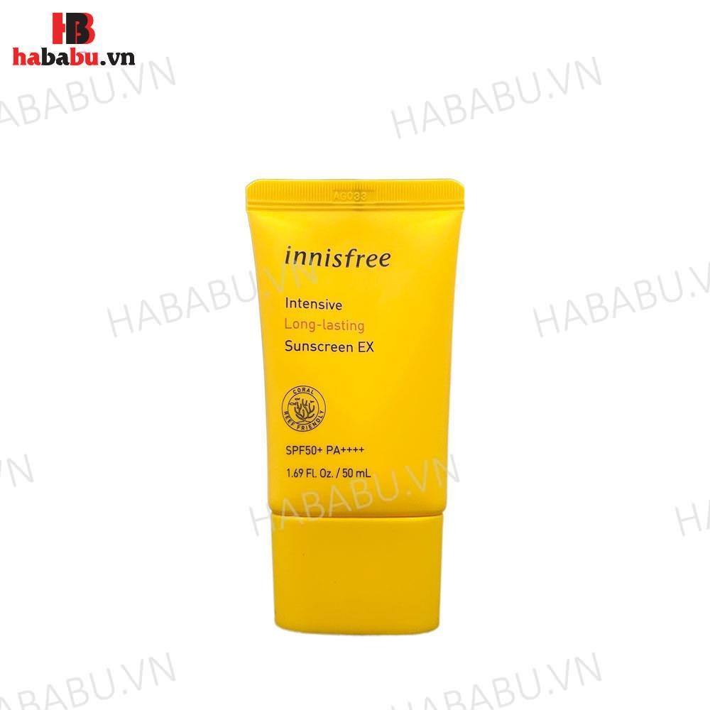 Kem chống nắng Innisfree Long Lasting Sunscreen Ex 50ml chính hãng