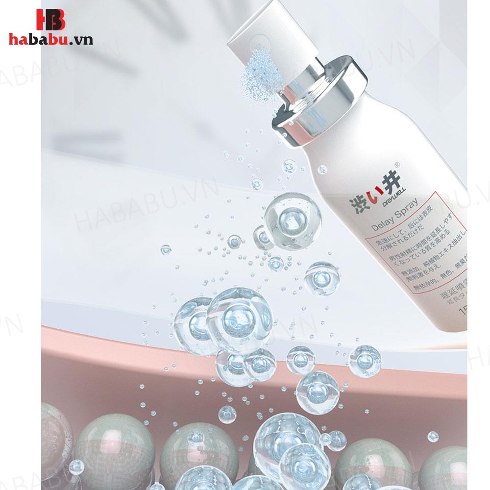 Xịt chống xuất tinh sớm Drywell Delay Spray 15ml chính hãng
