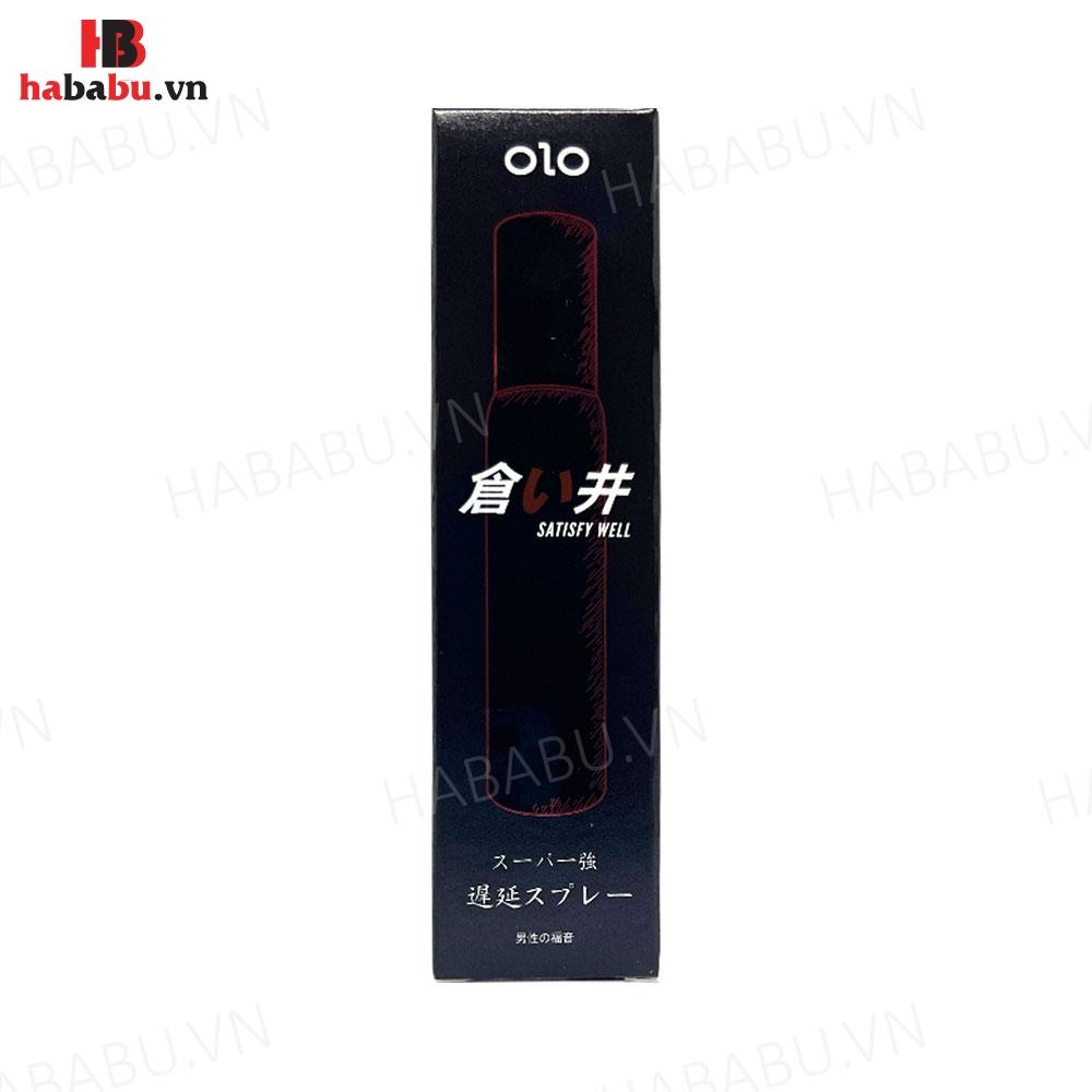 Xịt chống xuất tinh sớm Olo Satisfy Well 30ml chính hãng
