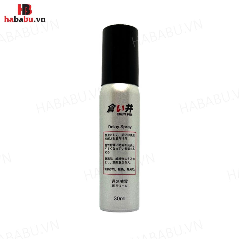Xịt chống xuất tinh sớm Olo Satisfy Well 30ml chính hãng