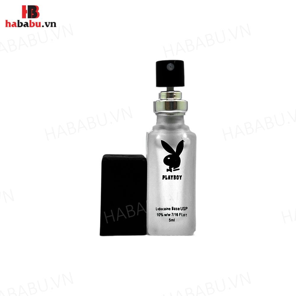 Xịt chống xuất tinh sớm Playboy Đen 5ml chính hãng