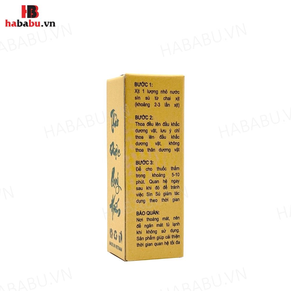 Xịt chống xuất tinh sớm Sìn Sú Ê Đê 3ml chính hãng