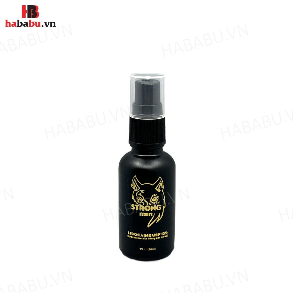Xịt chống xuất tinh sớm Strong Men 30ml chính hãng