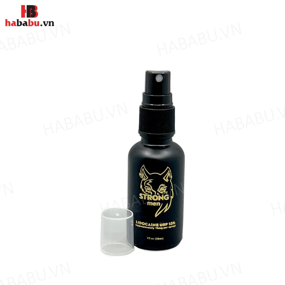 Xịt chống xuất tinh sớm Strong Men 30ml chính hãng
