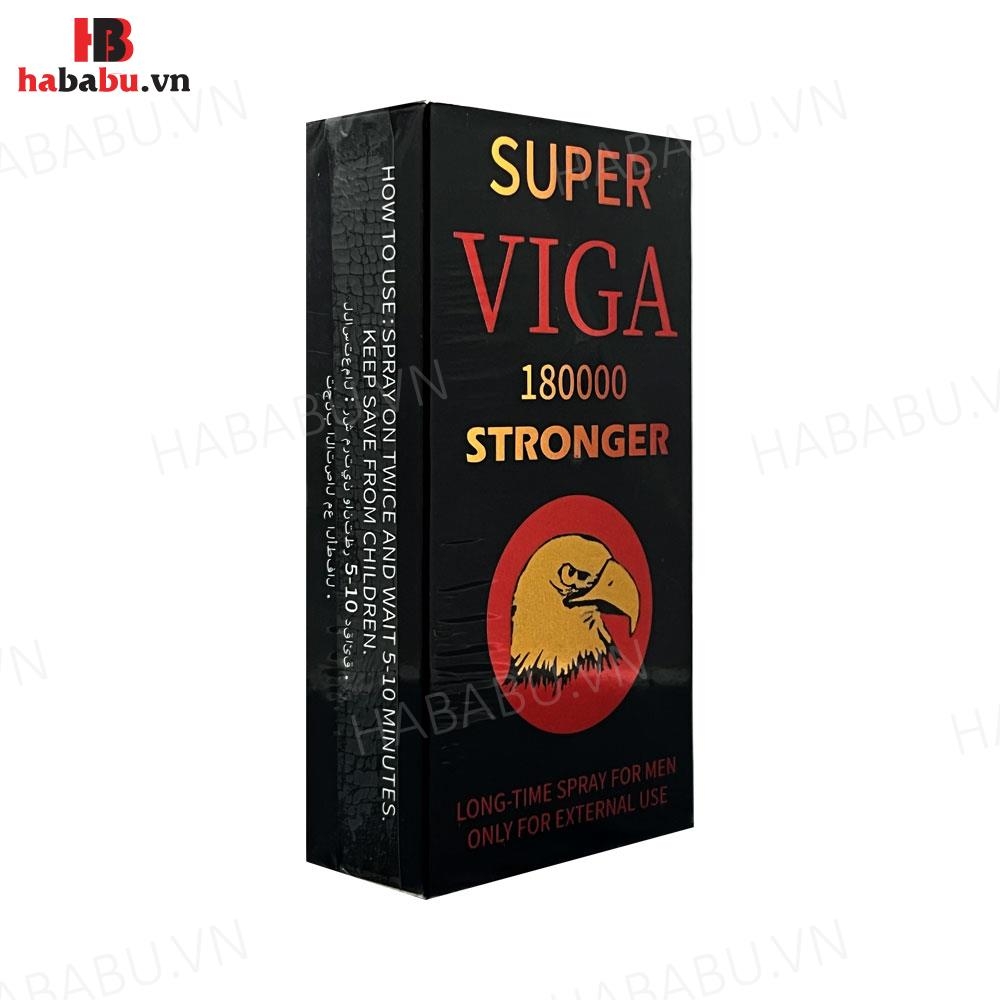 Xịt chống xuất tinh sớm Super Viga 180000 Stronger 15ml chính hãng