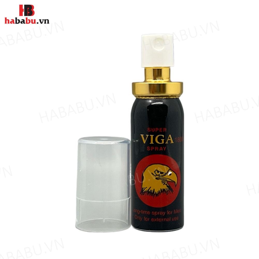 Xịt chống xuất tinh sớm Super Viga 180000 Stronger 15ml chính hãng