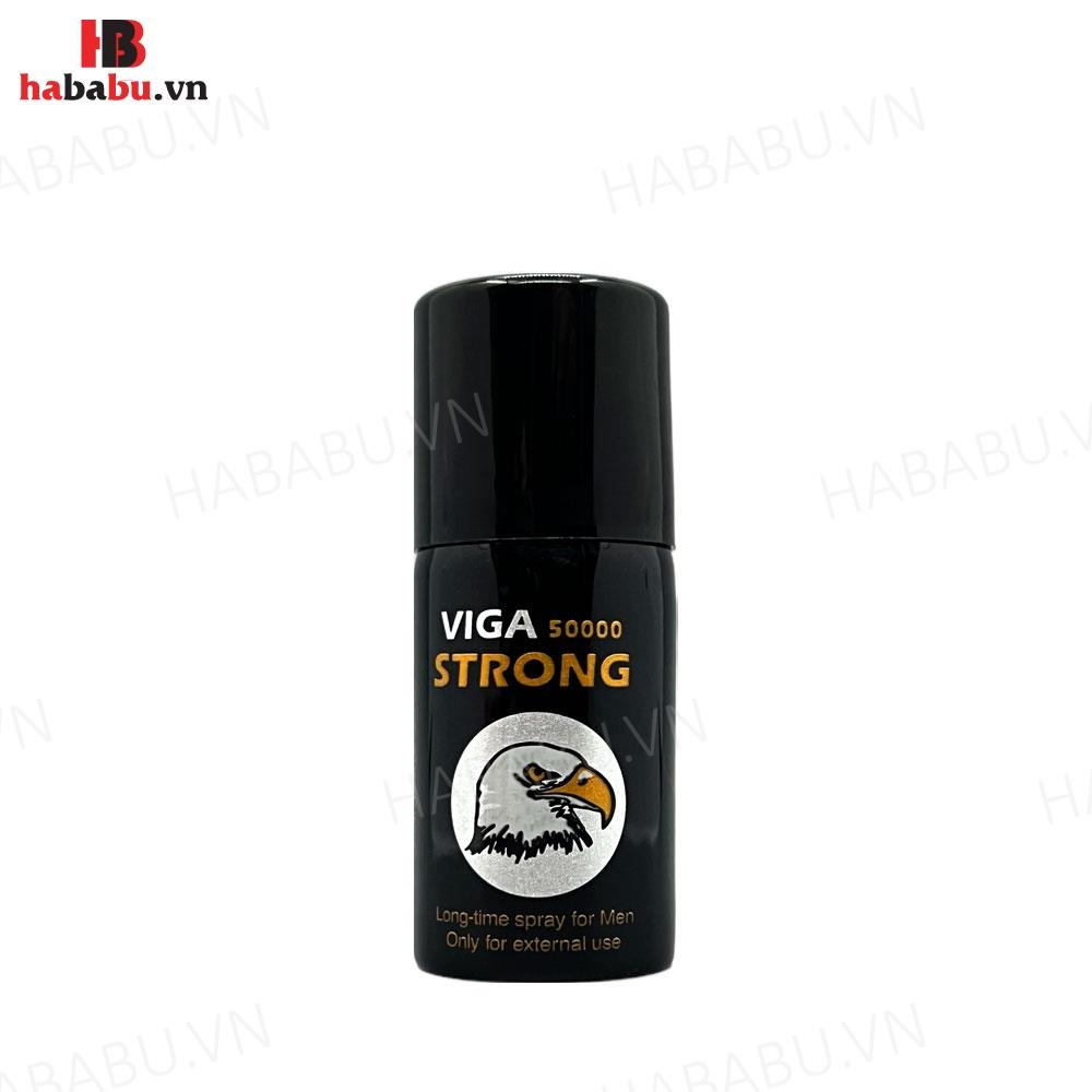 Xịt chống xuất tinh sớm Viga 50000 Strong 45ml chính hãng