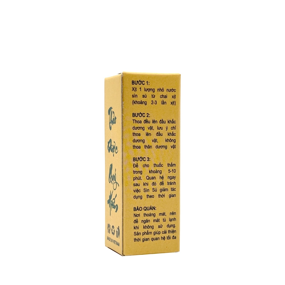 Xịt chống xuất tinh sớm Sìn Sú Ê Đê 3ml
