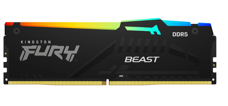 Ram Kingston FURY Beast RGB 32GB (2x16GB) DDR5 bus 5600Mhz (KF556C40BBAK2-32)