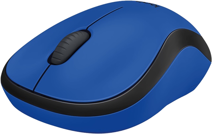 Chuột Không Dây Logitech M221 Silent màu xanh