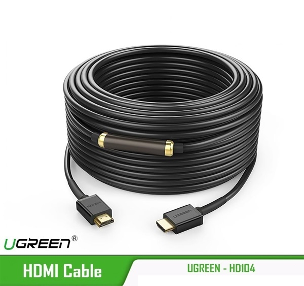 Cáp HDMI dài 25M cao cấp hỗ trợ Ethernet + 4k 2k HDMI chính hãng Ugreen 10113