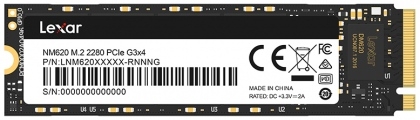 SSD Lexar NM620 512GB M.2 PCIe Gen3 x4 LNM620X512G-RNNNG