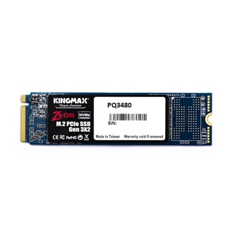 Ổ SSD Kingmax PQ3480 128Gb PCIe NVMe Gen3x4 M.2 2280