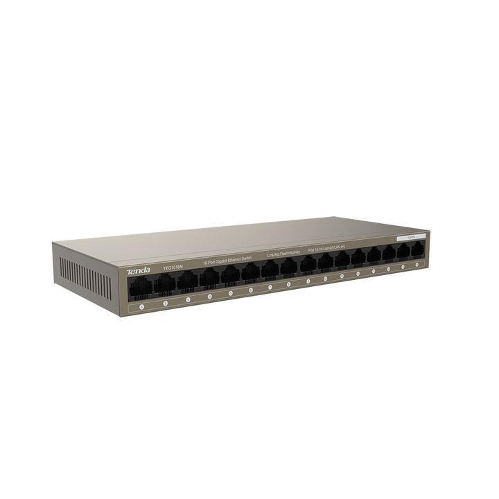 Switch Gigabit 16 cổng Tenda TEG1016M 10/100/1000Mbs gigabit