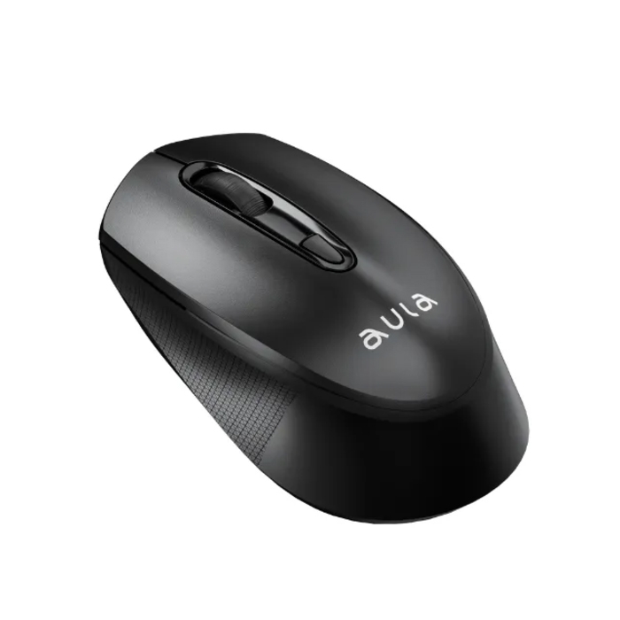 CHUỘT QUANG KHÔNG DÂY AULA AM205 (1200 DPI/Wireless/3 Triệu Click/Đen)