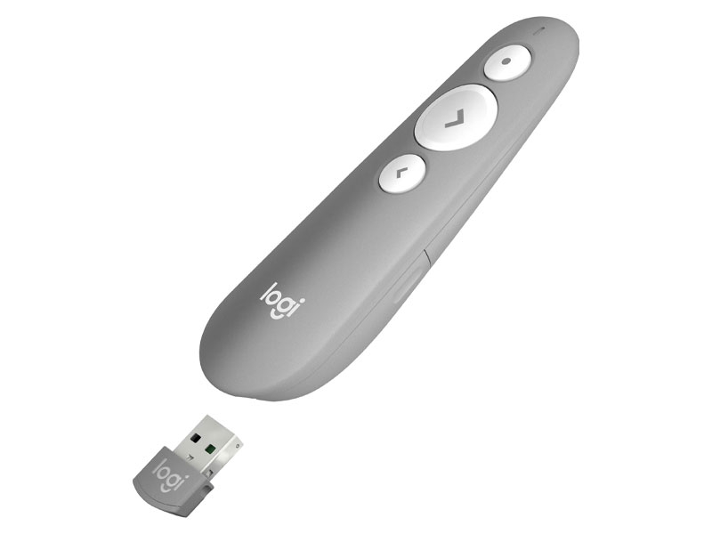Bút trình chiếu Logitech R500s màu xám (Điều khiển bằng tia laser)