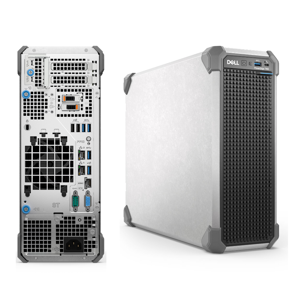 Máy chủ Dell PowerEdge T160 E2434 (Intel Xeon/E-2434/3.40GHz/12Mb/ 16Gb/ 2TB/ 300W/ DVDRW/ Tower 3U)