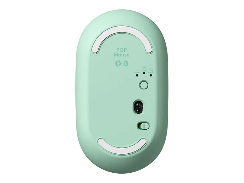 Chuột không dây Emoji Logitech POP Mouse Bluetooth màu Tím (Daydream Mint)