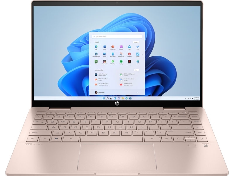 Laptop HP Pavilion x360 14-ek1048TU 80R26PA (Core i5 1335U/ 8GB/ 512GB SSD/ Intel Iris Xe Graphics/ 14.0inch FHD TouchScreen/ Windows 11 Home/ Gold/ Hợp kim nhôm/ Pen)