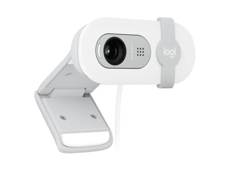 Webcam Logitech Brio 100 Full HD màu trắng (960-001618)