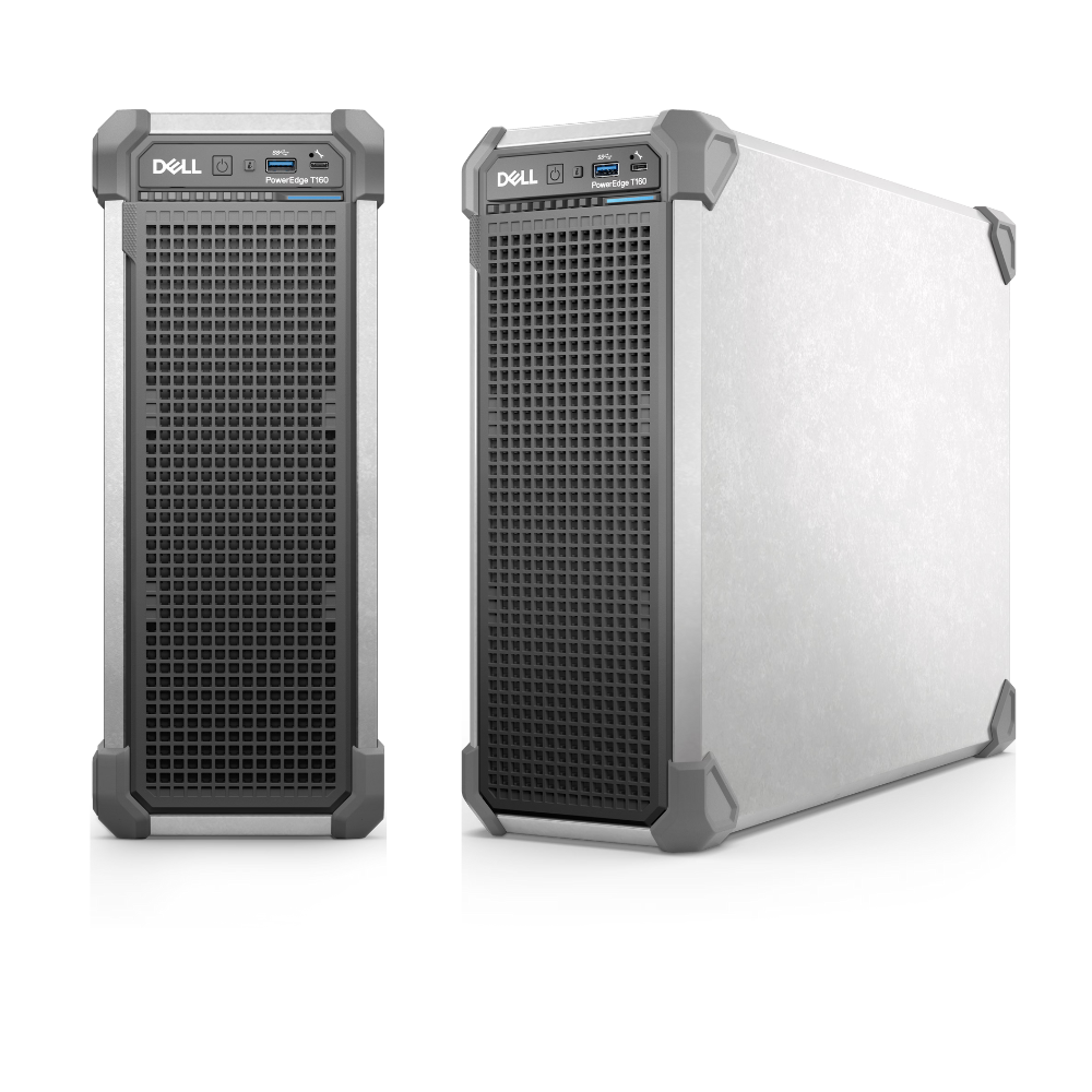 Máy chủ Dell PowerEdge T160 E2434 (Intel Xeon/E-2434/3.40GHz/12Mb/ 16Gb/ 2TB/ 300W/ DVDRW/ Tower 3U)