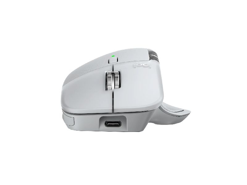 Chuột Logitech MX Master 4 FOR MAC Wireless Bluetooth Bạc White Silver 910-007578