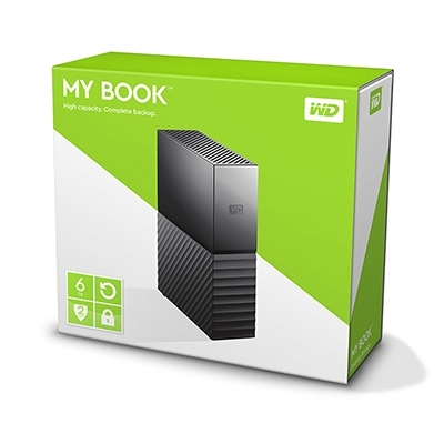 Ổ cứng ngoài WD My Book 6TB usb 3.0 WDBBGB0060HBK (NK chính hãng)