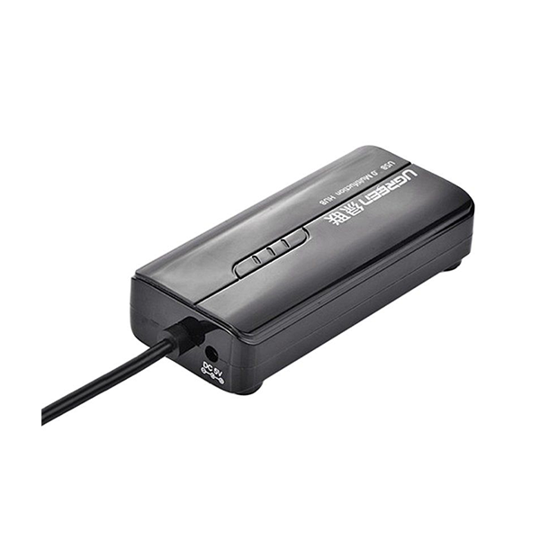Bộ chia USB Ugreen 20265 1 ra 3 cổng USB 3.0 và 1 Lan 100/1000