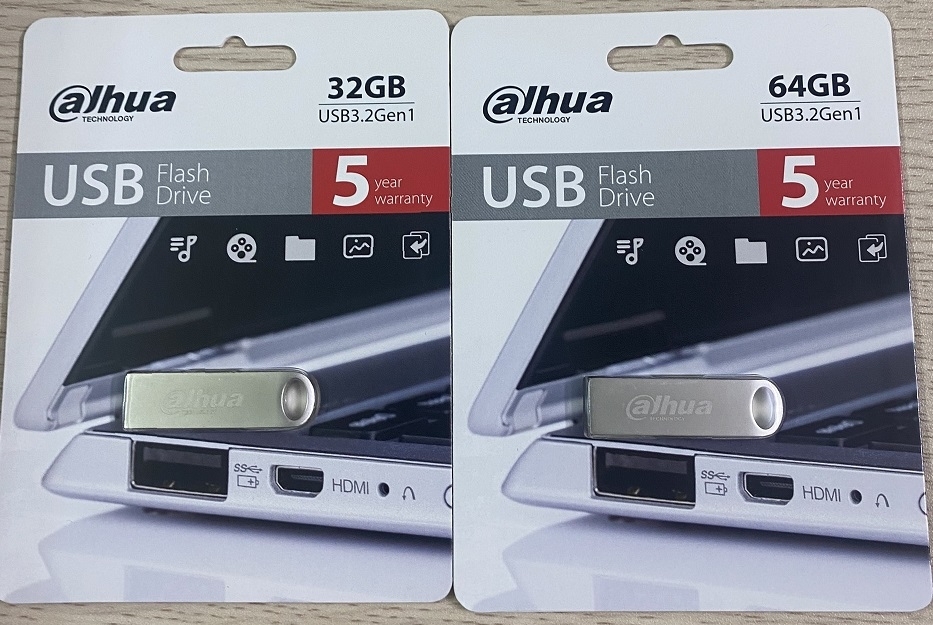 USB Dahua 64GB chuẩn 3.2 gen1 vỏ kim loại nguyên khối