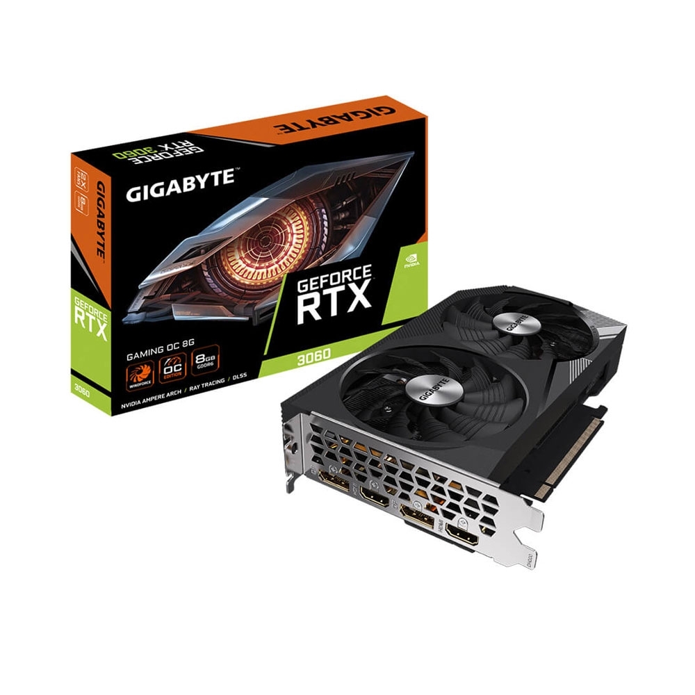 VGA Gigabyte RTX 3060 GAMING OC 8GB (N3060GAMING OC-8GD)