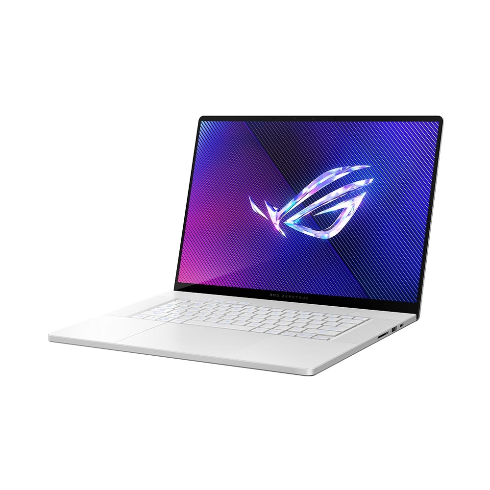 Laptop Asus Gaming ROG Zephyrus G16 GU605MV-QR196WS (Intel Ultra 9 185H | 32GB | 1 TB | RTX 4060 8GB | 16 inch 2.5K | Win 11 | Trắng)