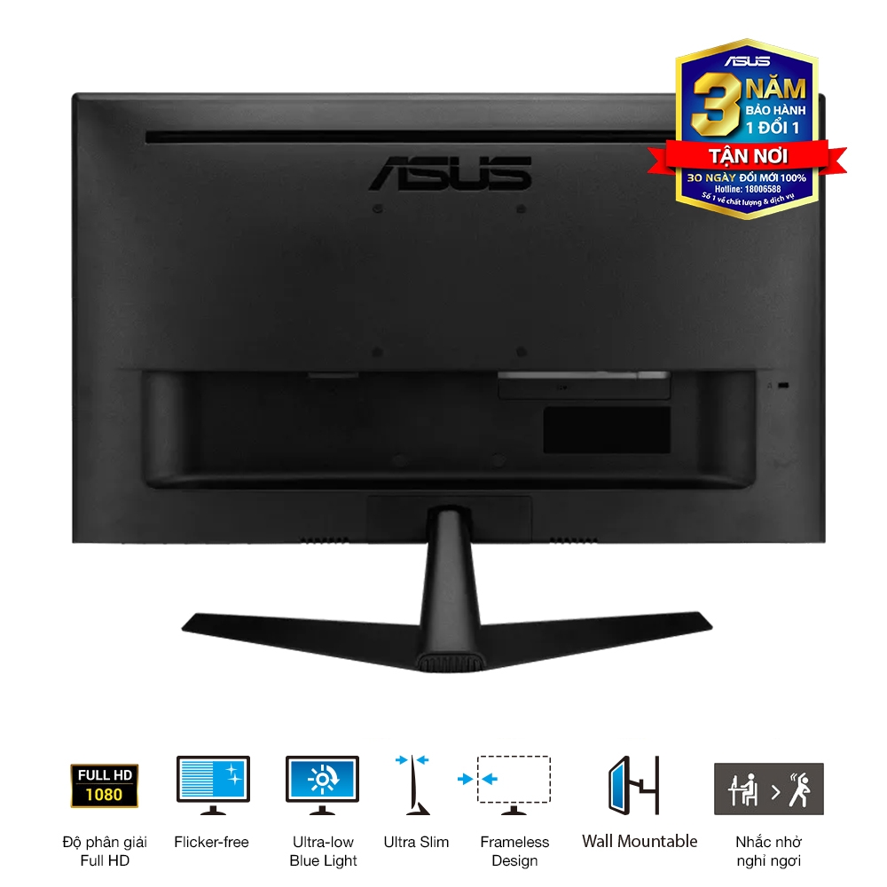 Màn Hình ASUS VY249HF-R (23.8 inch - FHD - IPS - 100Hz - 1ms)