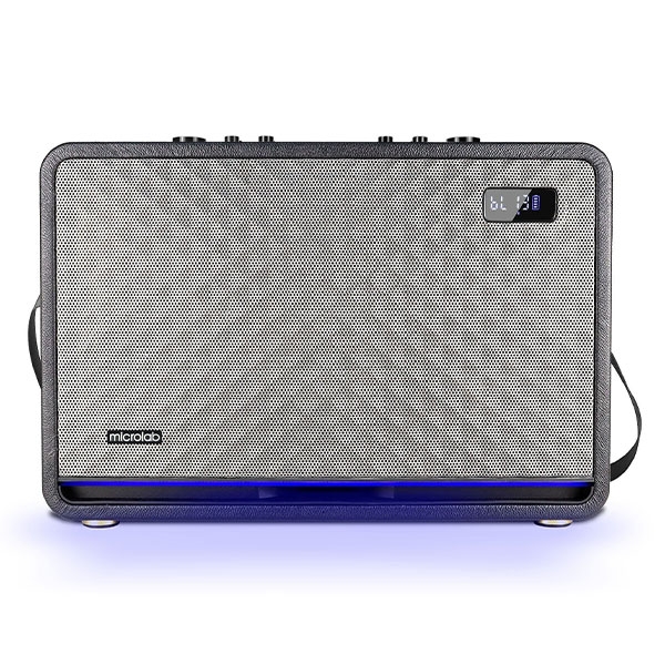 Loa Bluetooth Microlab KTV200 Pro (kèm 2 micro không dây) - Màu đen